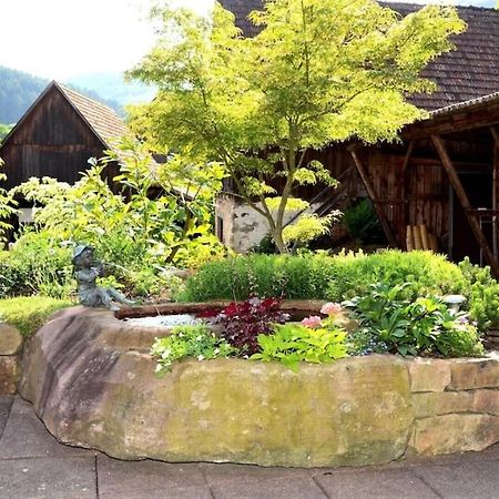 Oberbauernhof - Wohnung "Am Garten" -- Moderne Fewo Im Schoenen Schwarzwaldhaus Gutach Exterior foto